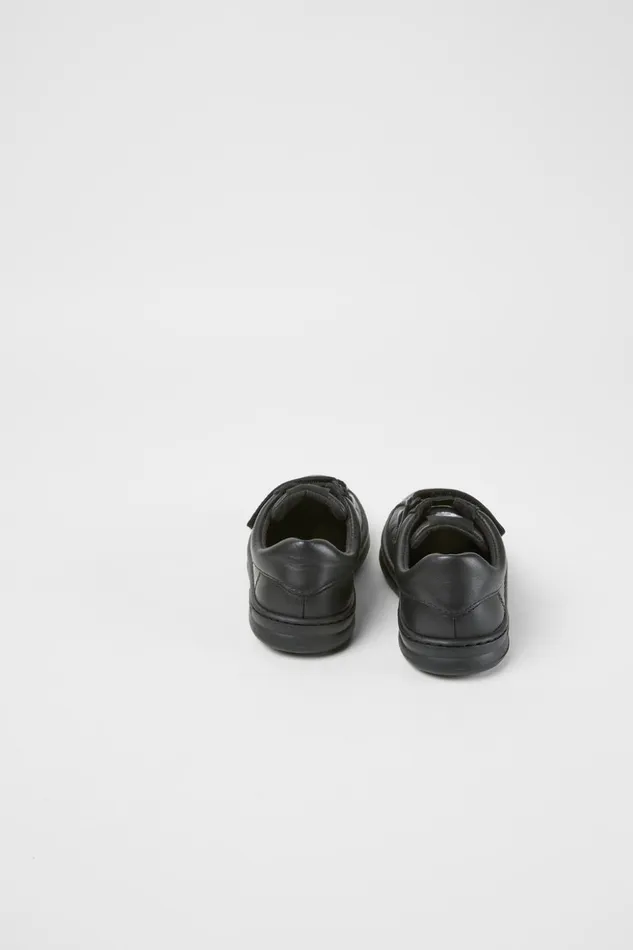 Kids Runner Black Leather And Textile Sneakers Camper Sneakers Kids Runner Black Leather And Textile Sneakers Camper Sneakers