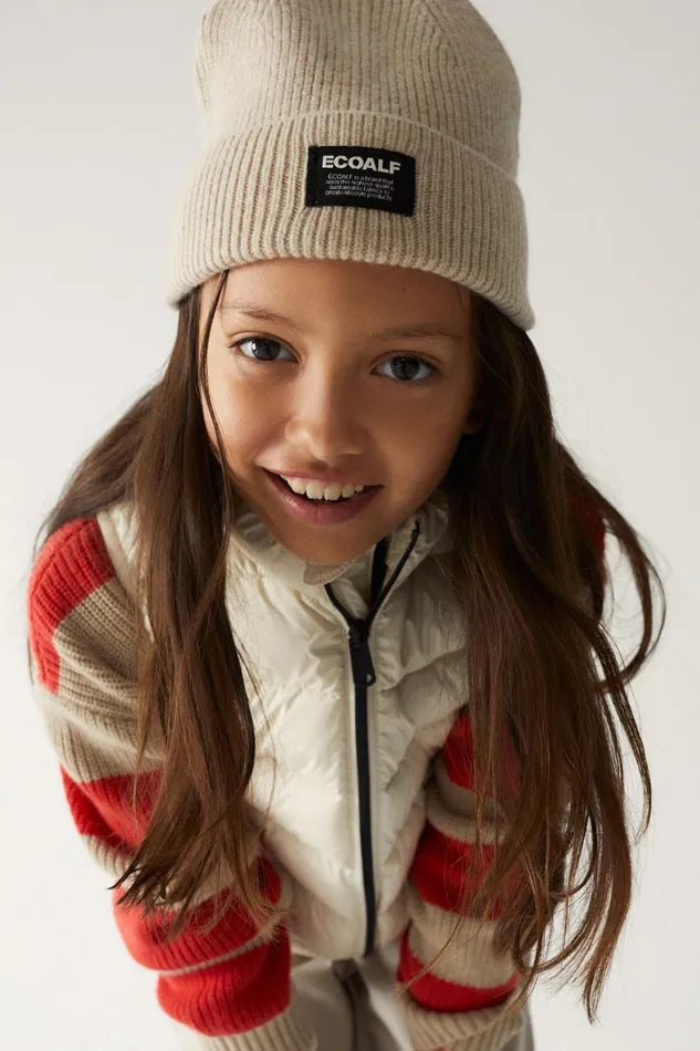 Kids White Kiko Vest Ecoalf Coats And Jackets