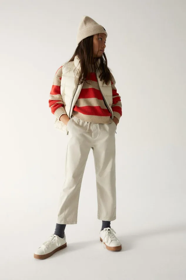 Kids White Kiko Vest Ecoalf Coats And Jackets