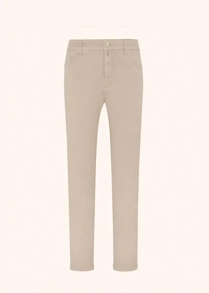 Kiton Jeans TROUSERS Linen 8211 Men