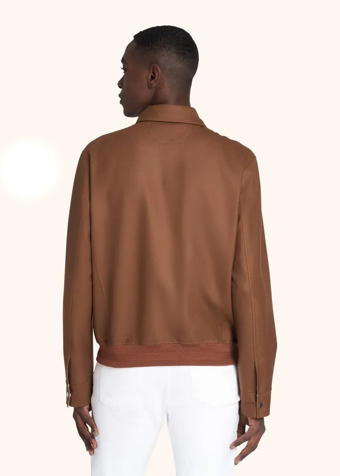 Kiton Outerwear BLOUSON WOOL 8211 Men Kiton Outerwear BLOUSON WOOL 8211 Men