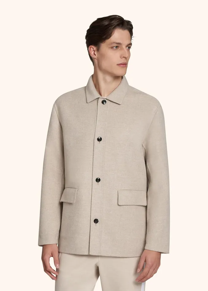 Kiton Outerwear OUTDOOR JACKET WOOL 8211 Men Kiton Outerwear OUTDOOR JACKET WOOL 8211 Men