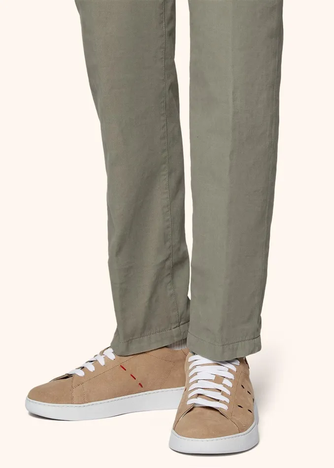 Kiton Shoes LEATHER STITCHING SNEAKERS 8211 Men Kiton Shoes LEATHER STITCHING SNEAKERS 8211 Men