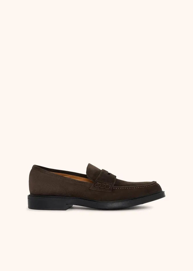 Kiton Shoes SUEDE LOAFER 8211 Men
