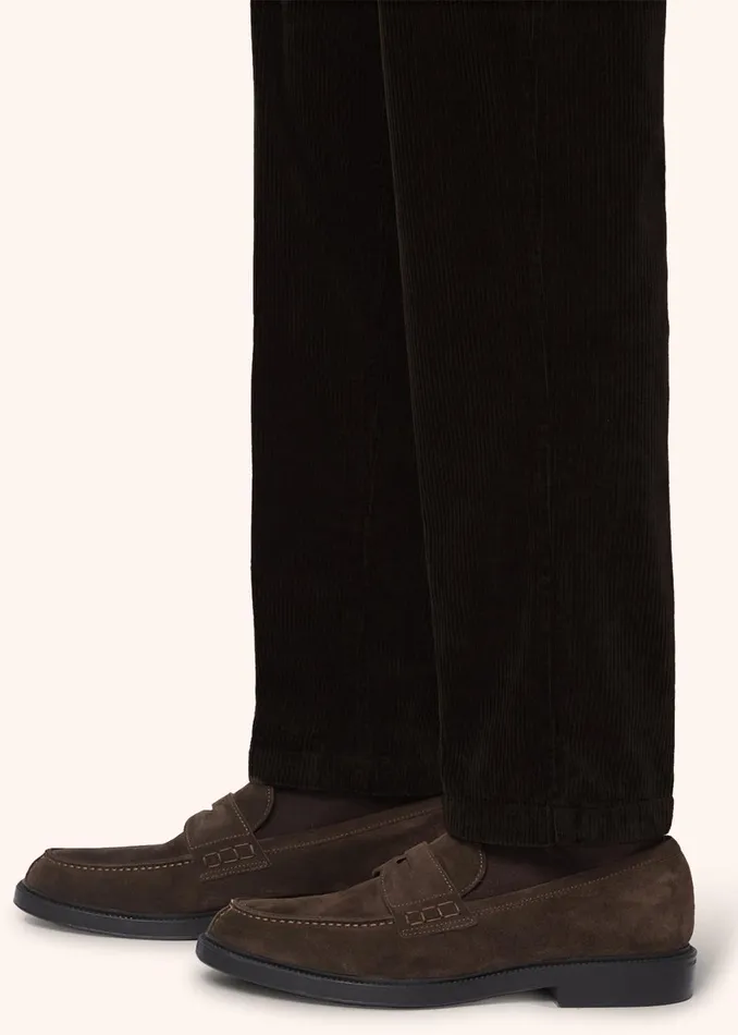 Kiton Shoes SUEDE LOAFER 8211 Men Kiton Shoes SUEDE LOAFER 8211 Men