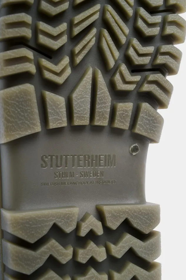 Lace Up Boots Women Stutterheim Patrol Boot Leather Green
