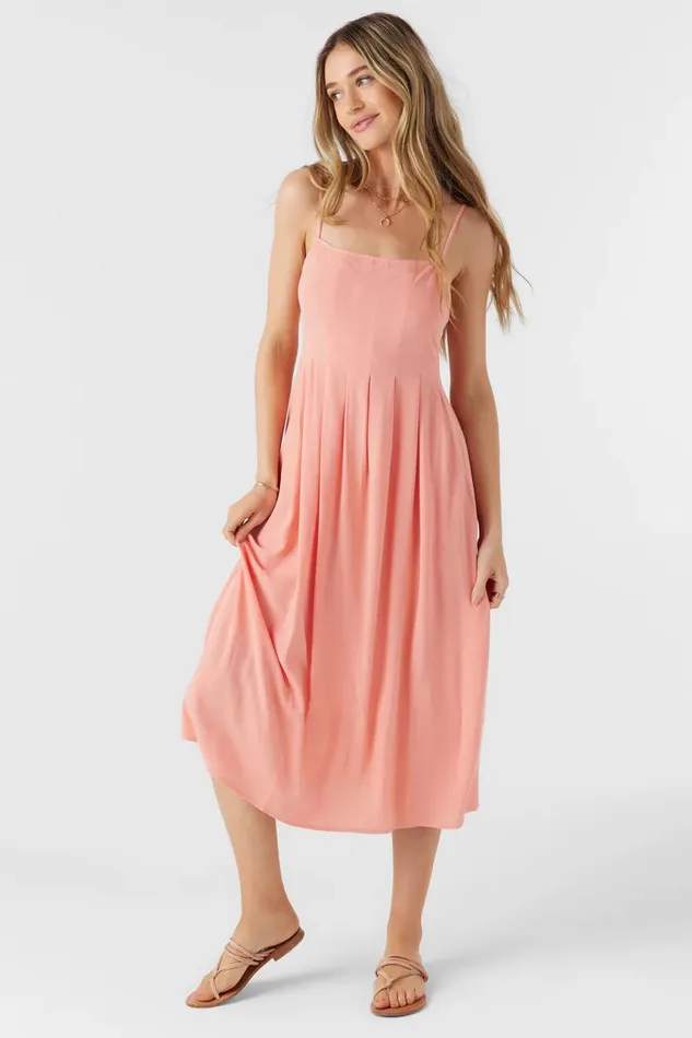 LAILEY MIDI DRESS Women O039NEILL Clothing