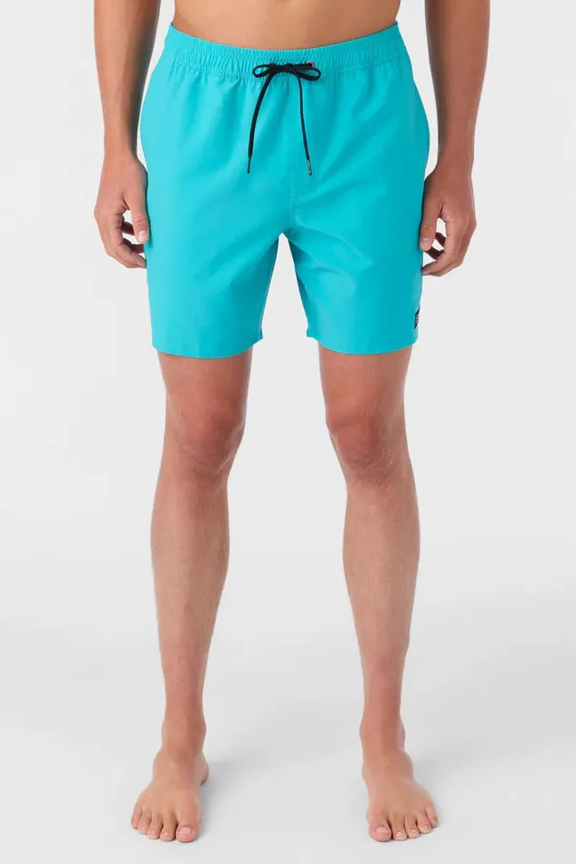 LENNOX HERMOSA SOLID VOLLEY 17034 SWIM TRUNKS Peacock Blue Men O039NEILL Type