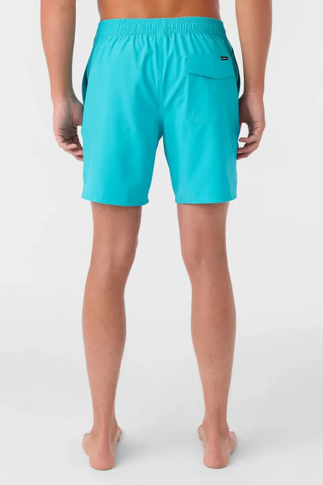 LENNOX HERMOSA SOLID VOLLEY 17034 SWIM TRUNKS Peacock Blue Men O039NEILL Type