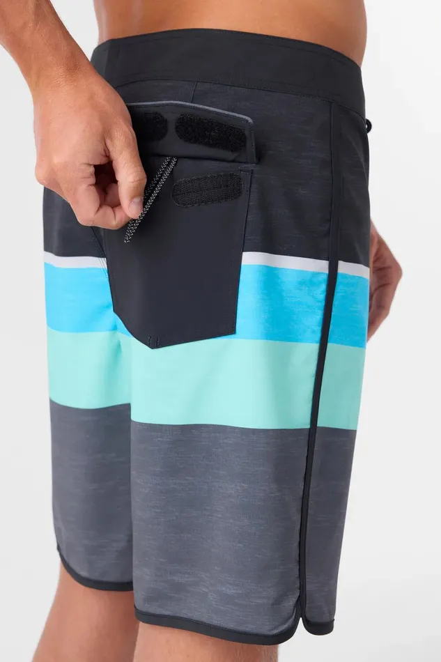LENNOX SCALLOP 19034 BOARDSHORTS Black Men O039NEILL Length