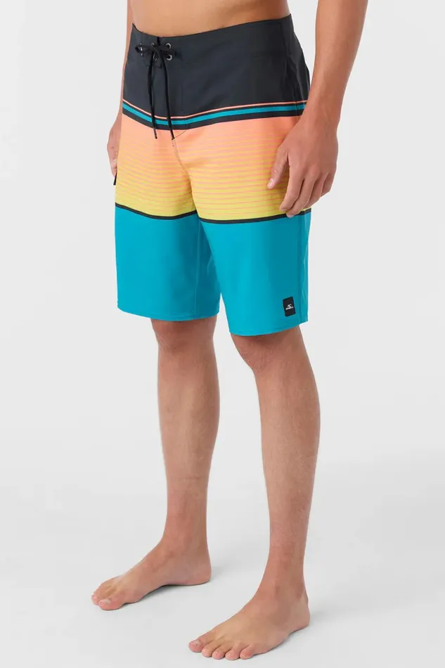 LENNOX STRIPE 21034 BOARDSHORTS Pagoda Blue Men O039NEILL Length