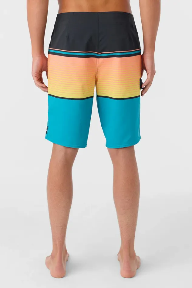 LENNOX STRIPE 21034 BOARDSHORTS Pagoda Blue Men O039NEILL Length