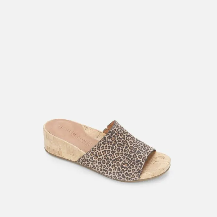 Leopard Gisele Wedge Slide Fossil Women Kenneth Cole Gentle Souls Leopard Gisele Wedge Slide Fossil Women Kenneth Cole Gentle Souls