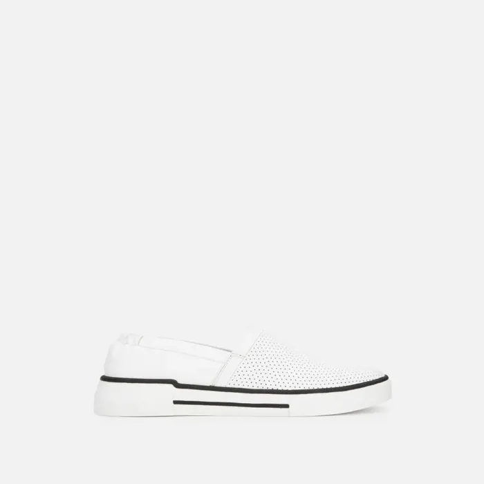 Liam Leather SlipOn Stripe Sneaker White Men Kenneth Cole Sneakers