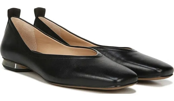 Loafers Women Franco Sarto Franco Ailee Flat Black Leather