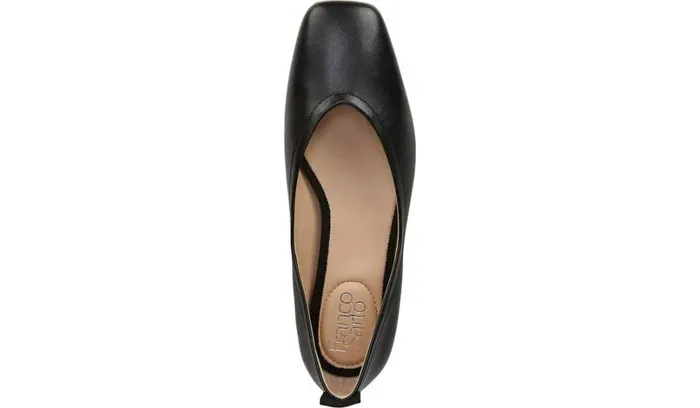 Loafers Women Franco Sarto Franco Ailee Flat Black Leather