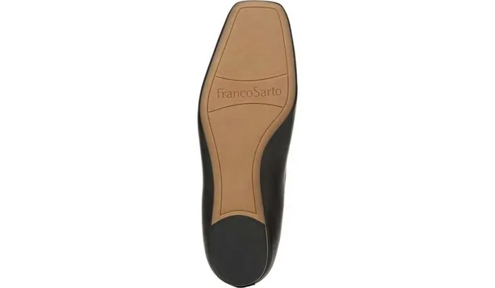 Loafers Women Franco Sarto Franco Ailee Flat Black Leather