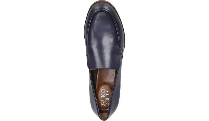 Loafers Women Franco Sarto Franco Newbocca Loafer Midnight Leather