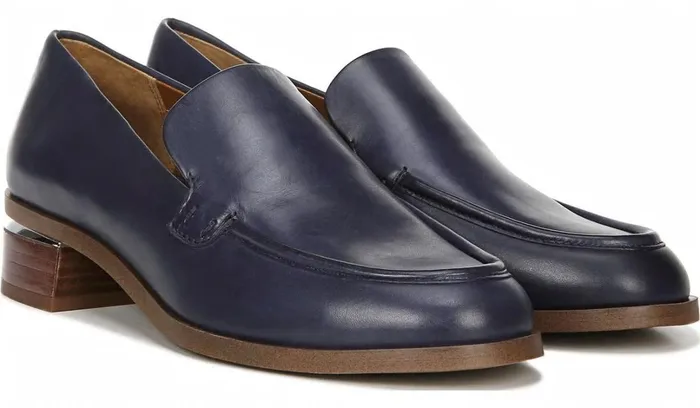 Loafers Women Franco Sarto Franco Newbocca Loafer Midnight Leather