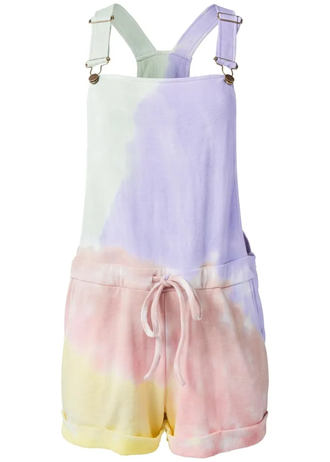 Lounge Short Overalls Pink Multi Women VENUS Rompers
