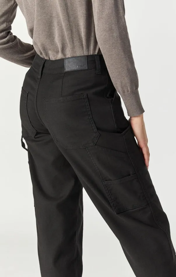 Luisa Straight Leg In Black Luxe Twill Women Mavi Jeans Pants Luisa Straight Leg In Black Luxe Twill Women Mavi Jeans Pants