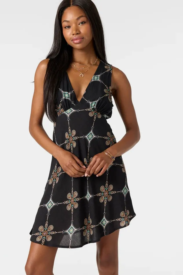 MADISON SHORT DRESS Black Women O039NEILL Clothing