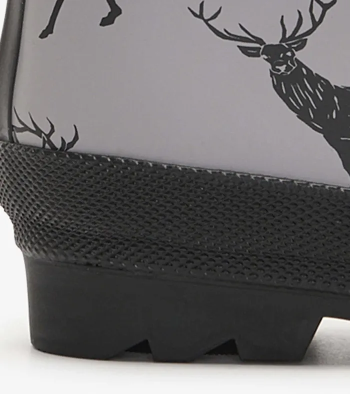 Magestic Elk Matte Kids Rain Boots Hatley