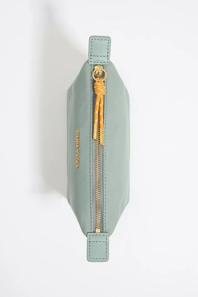 Medium Aquamarine Nylon Trapezium Makeup Case Lake Green Women Bimba Y Lola Vanity Pouches Medium Aquamarine Nylon Trapezium Makeup Case Lake Green Women Bimba Y Lola Vanity Pouches