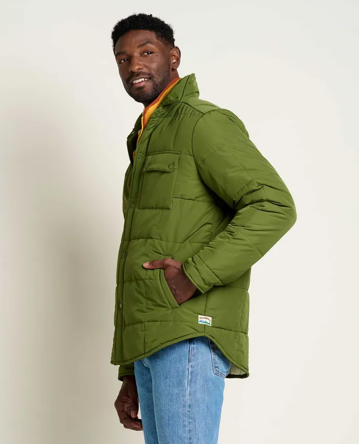 Men8217s Jackets and Layers ToadandCo Spruce Wood Shirt Jacket Chive