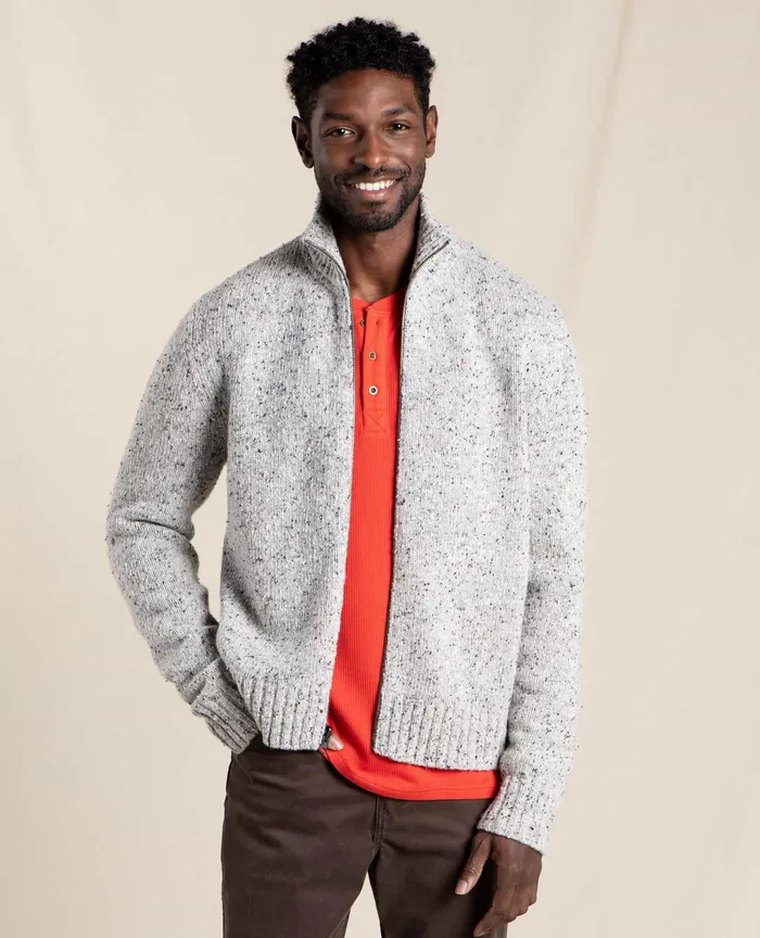 Men8217s Sweaters ToadandCo Men8217s Wilde Zip Sweater Heather Grey