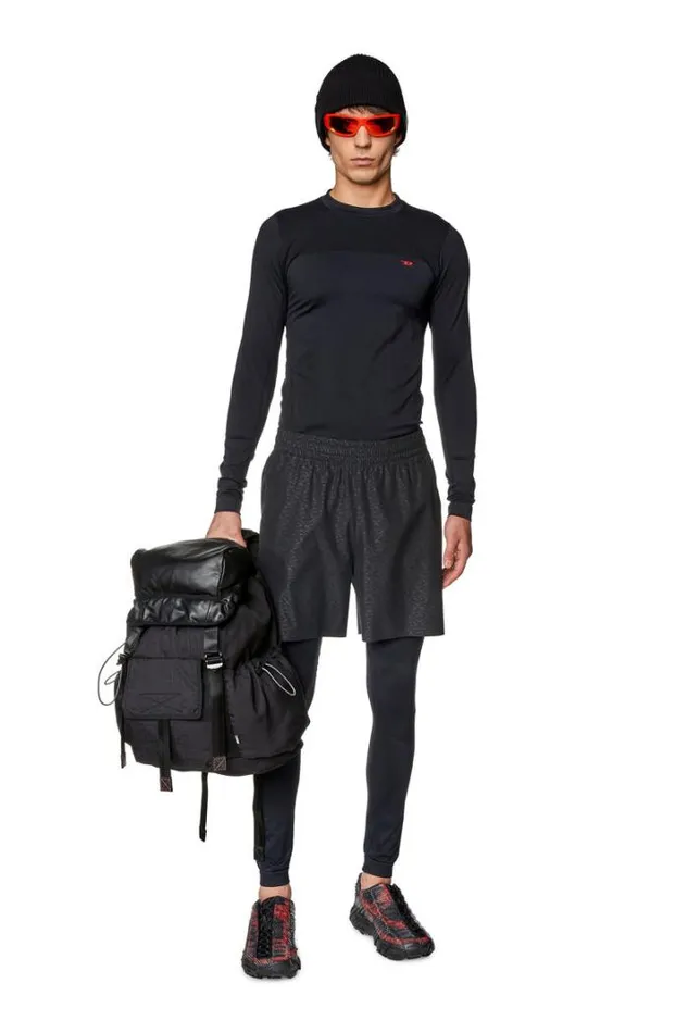 Men AmsbDastianWt12 Black Diesel Trousers And Shorts
