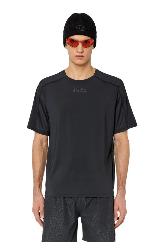 Men AmteeGregoryWt01 Black Diesel Tshirts Men AmteeGregoryWt01 Black Diesel Tshirts