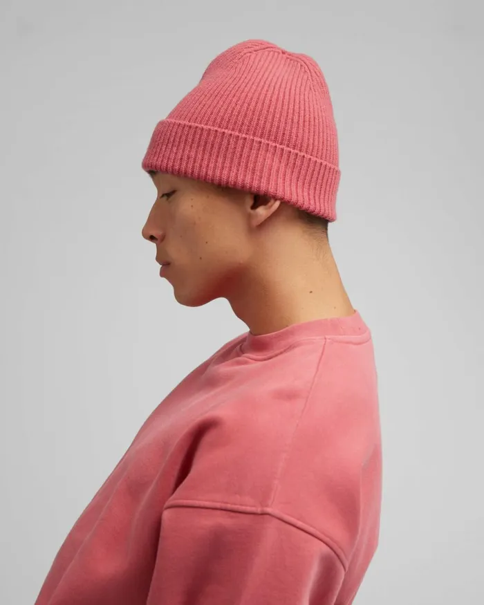 Men Beanies Colorful Standard Merino Wool Beanie Sahara Camel