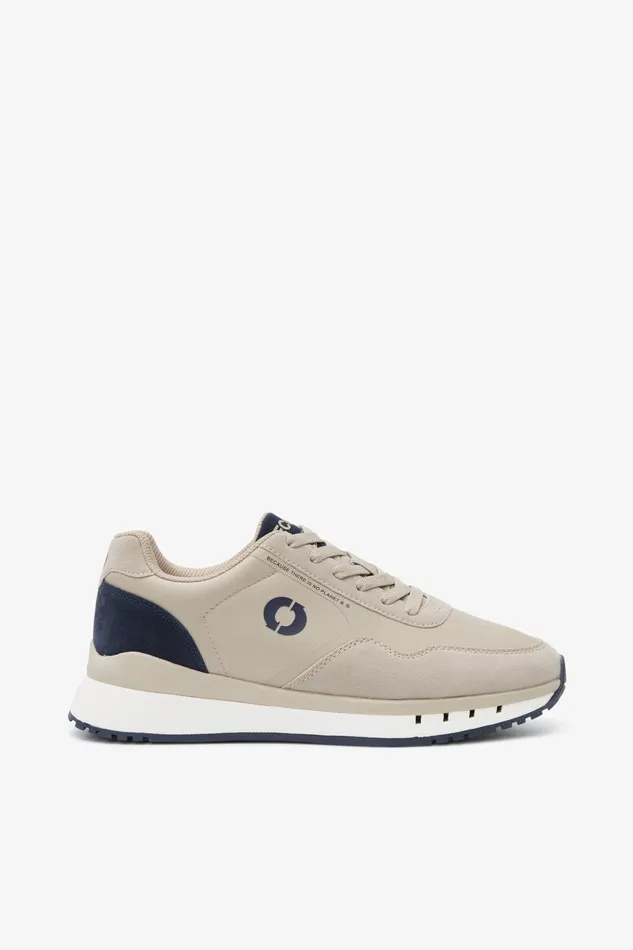 Men Beige Cervino Trainers Ecoalf Sneakers