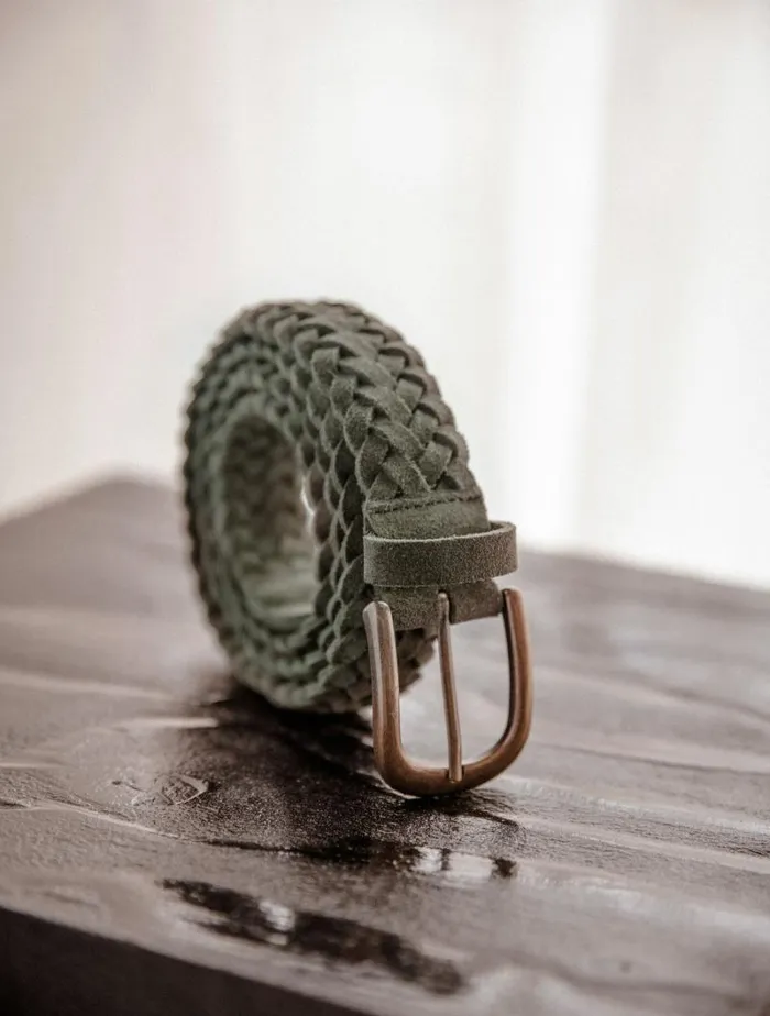 Men Belts Bobbies Santiago Khaki