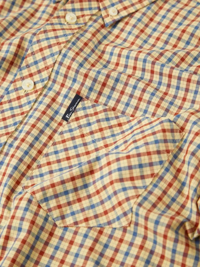 Men Ben Sherman Heritage Check Shirts Signature House Check LongSleeve Shirt 8211 Lemon Men Ben Sherman Heritage Check Shirts Signature House Check LongSleeve Shirt 8211 Lemon