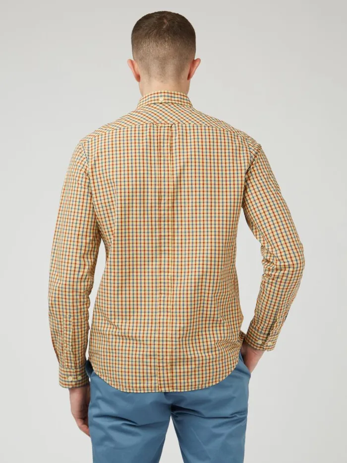 Men Ben Sherman Heritage Check Shirts Signature House Check LongSleeve Shirt 8211 Lemon Men Ben Sherman Heritage Check Shirts Signature House Check LongSleeve Shirt 8211 Lemon