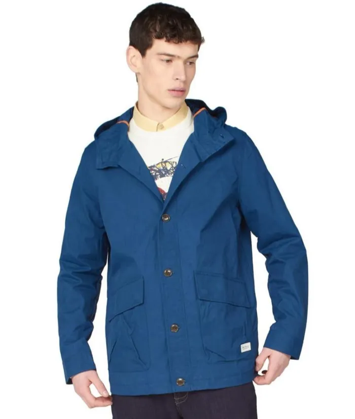 Men Ben Sherman Jackets and Outerwear Everyday Anorak Lightweight Jacket
