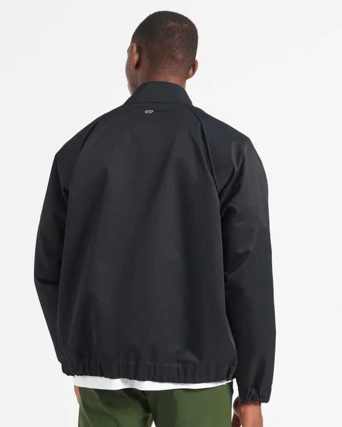 Men Ben Sherman Jackets and Outerwear Waterproof Harrington Jacket 8211 Black