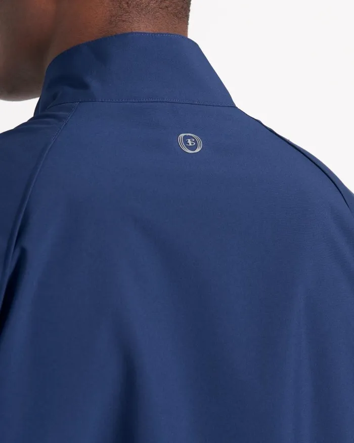 Men Ben Sherman Jackets and Outerwear Waterproof Harrington Jacket 8211 Marine