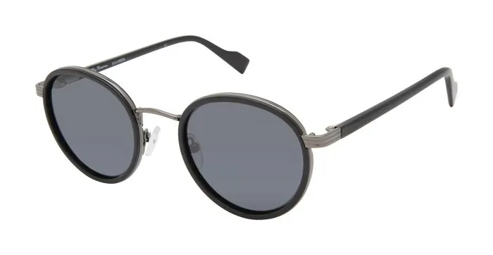 Men Ben Sherman Sunglasses Manchester Polarized Round Eco Sunglasses 8211 Black