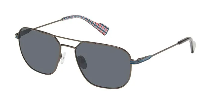 Men Ben Sherman Sunglasses St Johns Polarized Square Eco Sunglasses 8211 Dark Grey