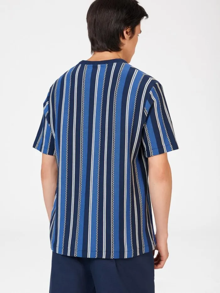Men Ben Sherman TShirts and Graphic Tees Rolling Stone Knitted Stripe Tee Men Ben Sherman TShirts and Graphic Tees Rolling Stone Knitted Stripe Tee
