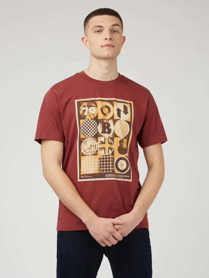 Men Ben Sherman TShirts and Graphic Tees Signature 1970s Graphic Tee Men Ben Sherman TShirts and Graphic Tees Signature 1970s Graphic Tee
