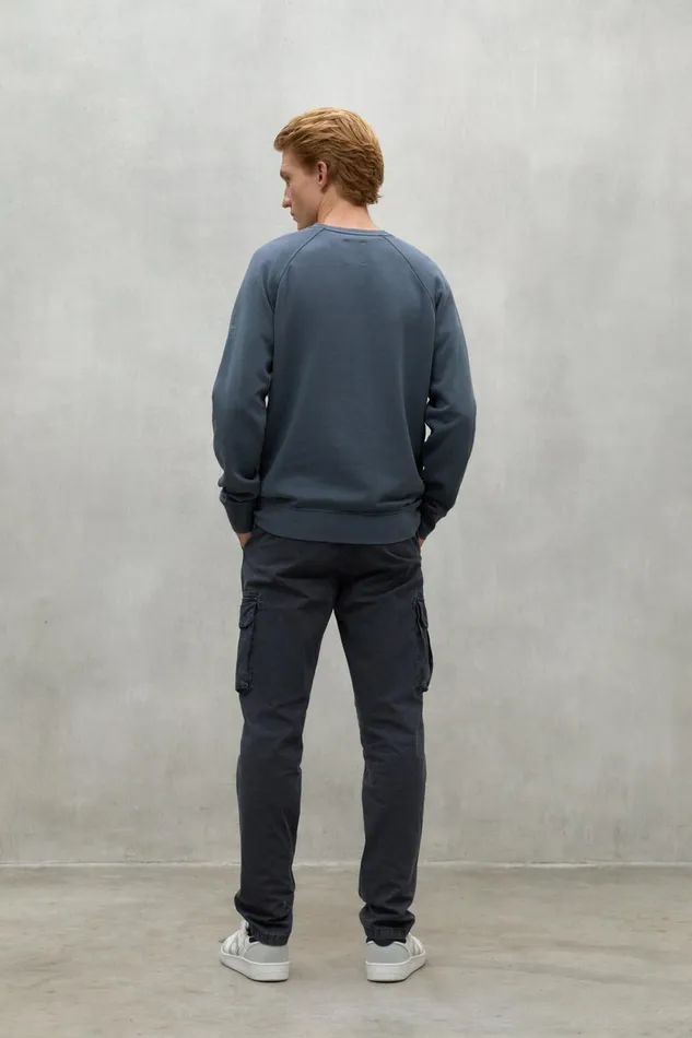 Men Blue Berja Sweatshirt Ecoalf Sweatshirts