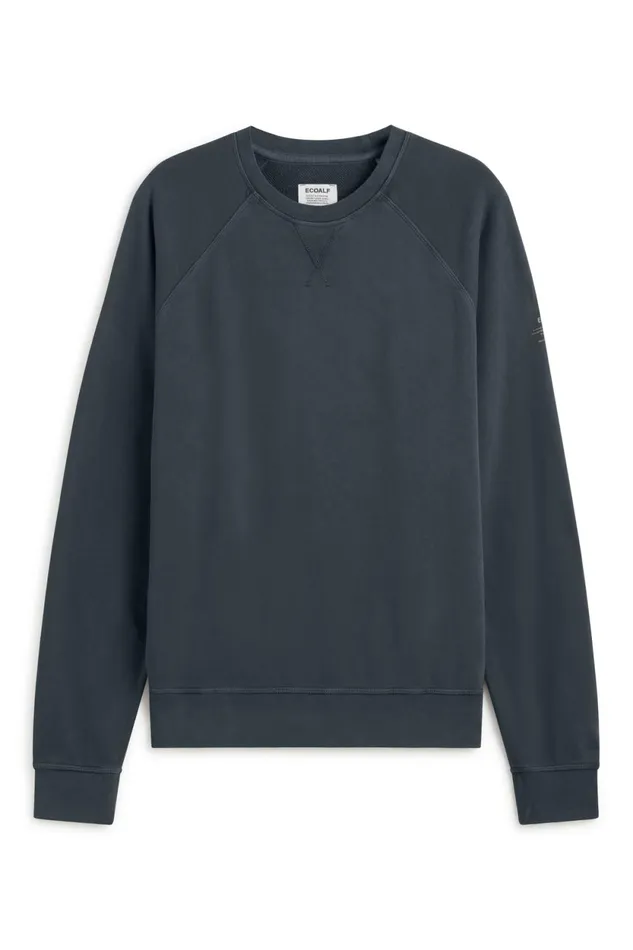 Men Blue Berja Sweatshirt Ecoalf Sweatshirts