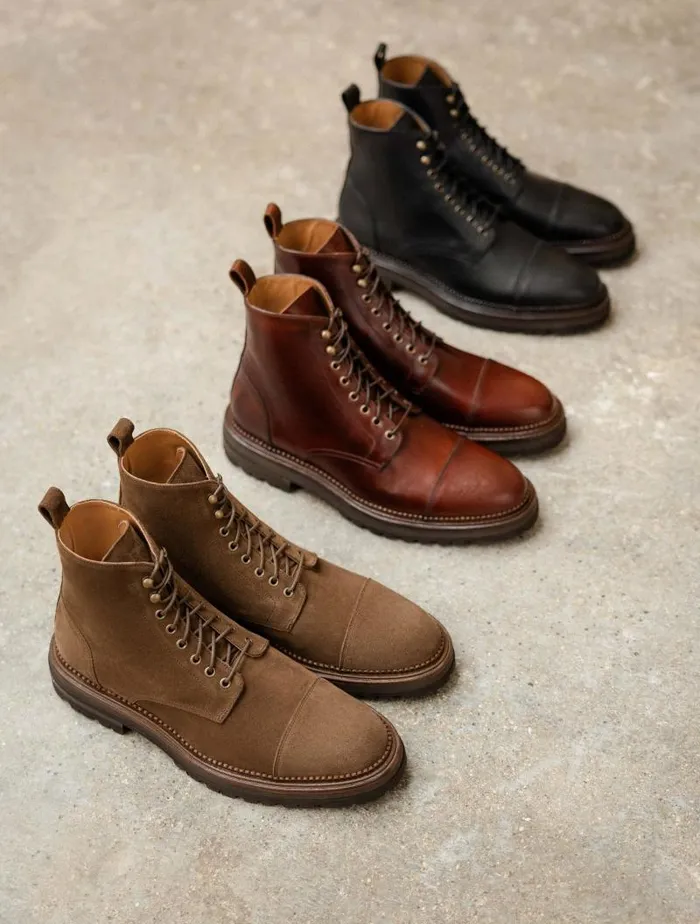 Men Boots Bobbies Alan Khaki Brown Men Boots Bobbies Alan Khaki Brown