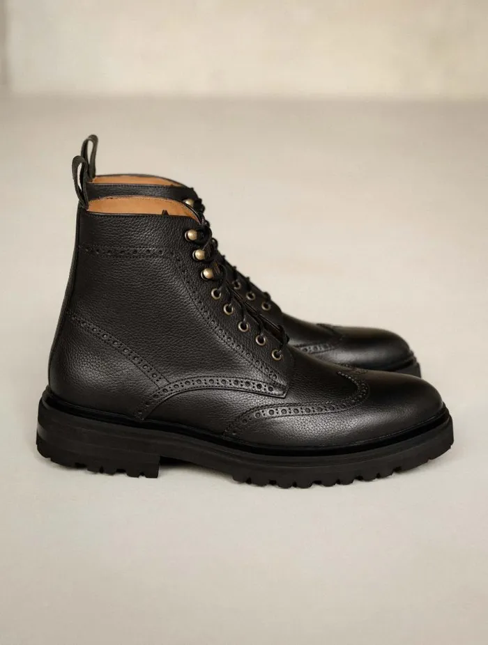 Men Boots Bobbies Leandro Caviar Men Boots Bobbies Leandro Caviar