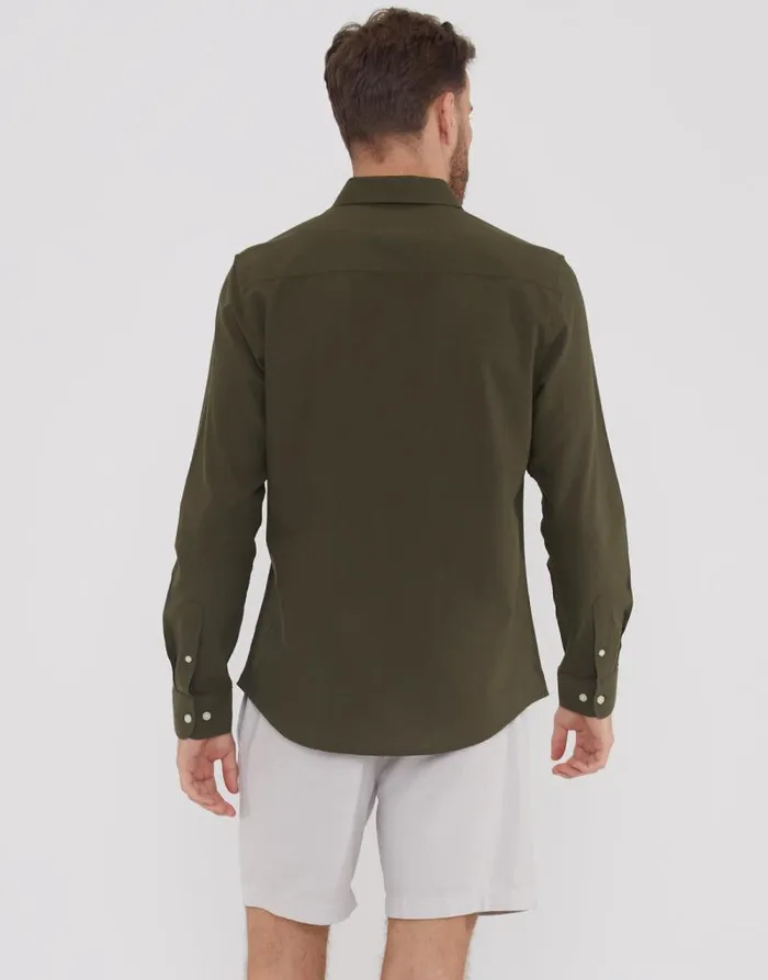 Men Chocolate Long Sleeve Slim Fit Shirt Threadbare Shirts Men Chocolate Long Sleeve Slim Fit Shirt Threadbare Shirts