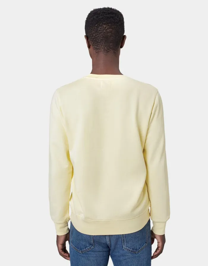 Men Crewneck Sweatshirts Colorful Standard Classic Organic Crew Bubblegum Pink